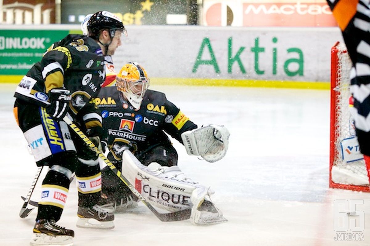 Johan Backlund torjui lähes kaiken