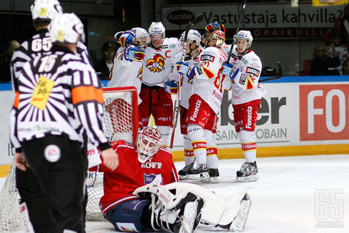 Jokerit kampesi itsensä kolmannessa erässä voittoon.