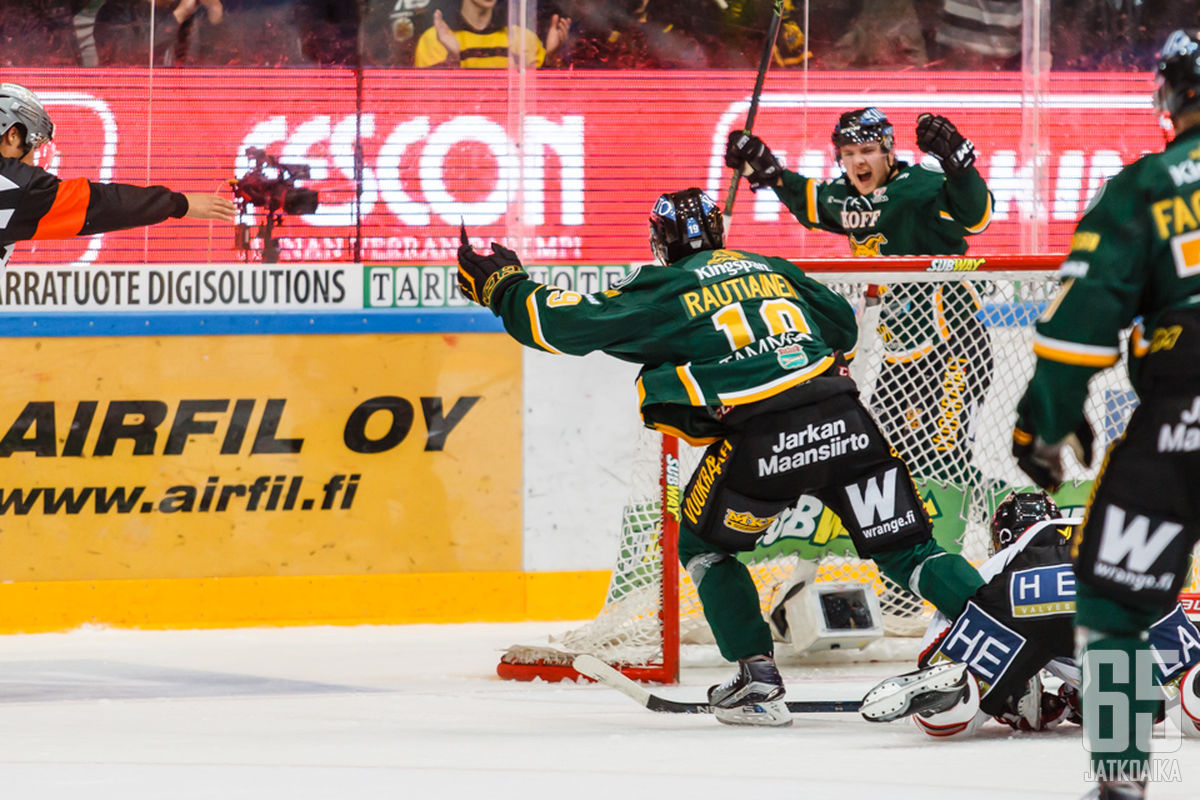 Aleksi Mustonen ja Teemu Rautiainen koituivat patapaitojen turmioksi.