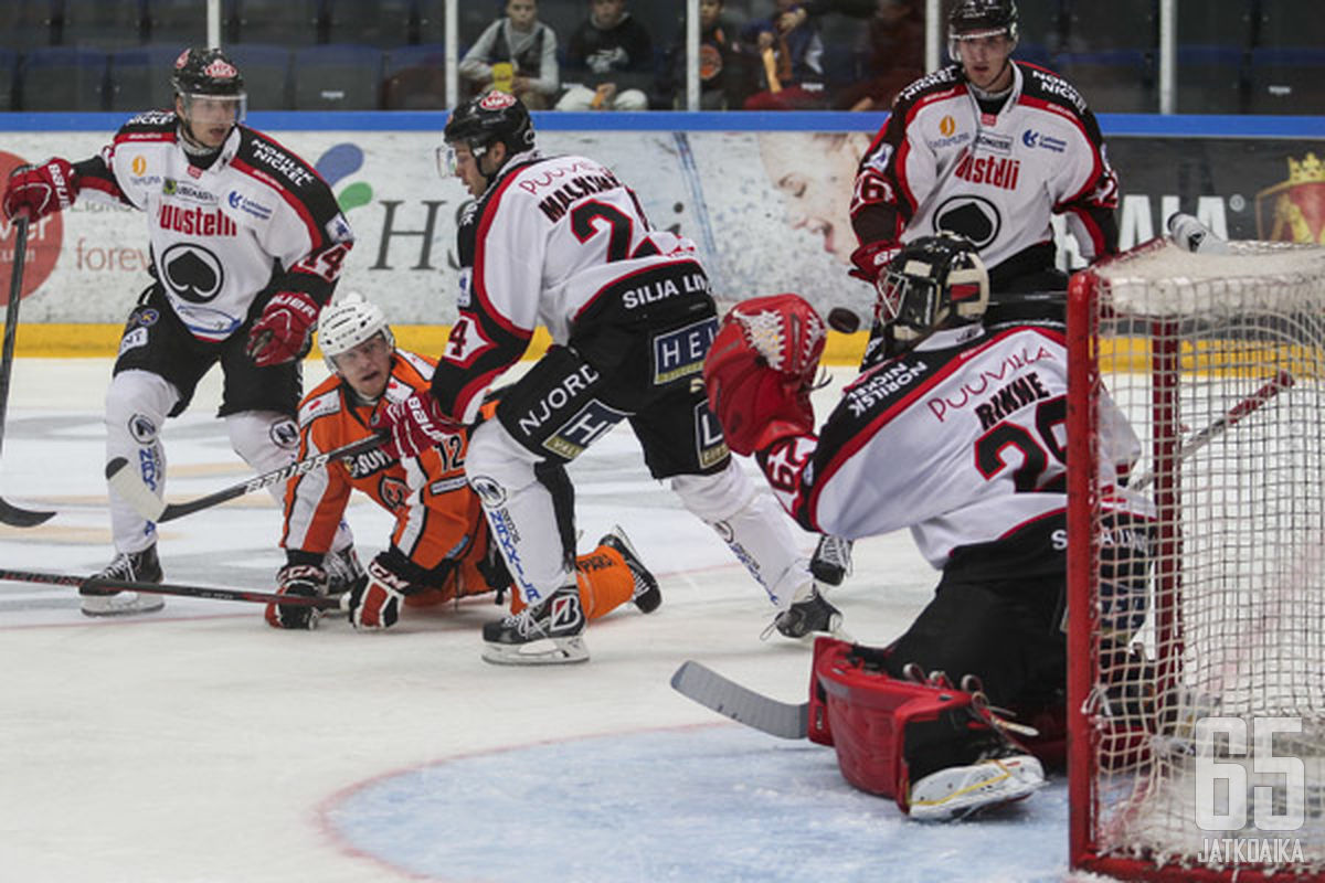 Ässät kaatoi torstaina harjoitusottelussa HPK:n.