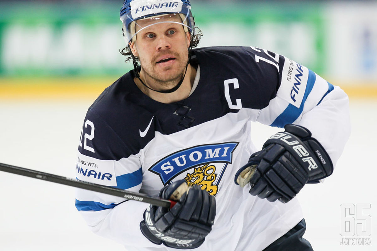 Olli Jokinen toimii Minskissä Leijonien kapteenina.