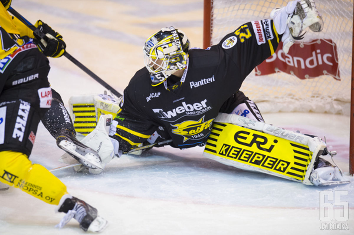 Jussi Markkanen oli lujilla kauden avausottelussa.