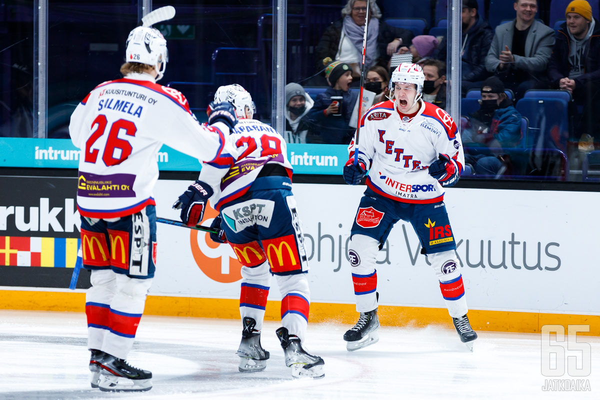 Imatran Ketterä juhlii Suomen Cupin voittoa - MESTIS  - Uutiset   - Kaikki jääkiekosta