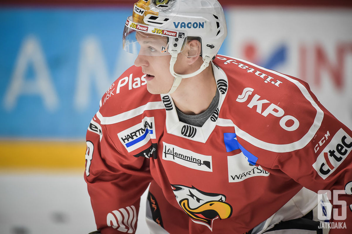 Teemu Tallberg vietti Liiga-uransa parasta iltaa.