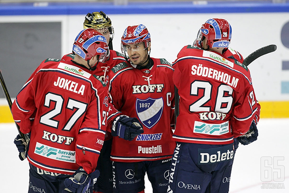 HIFK:lla on ollut aihetta hymyyn marraskuun kotiotteluissa.