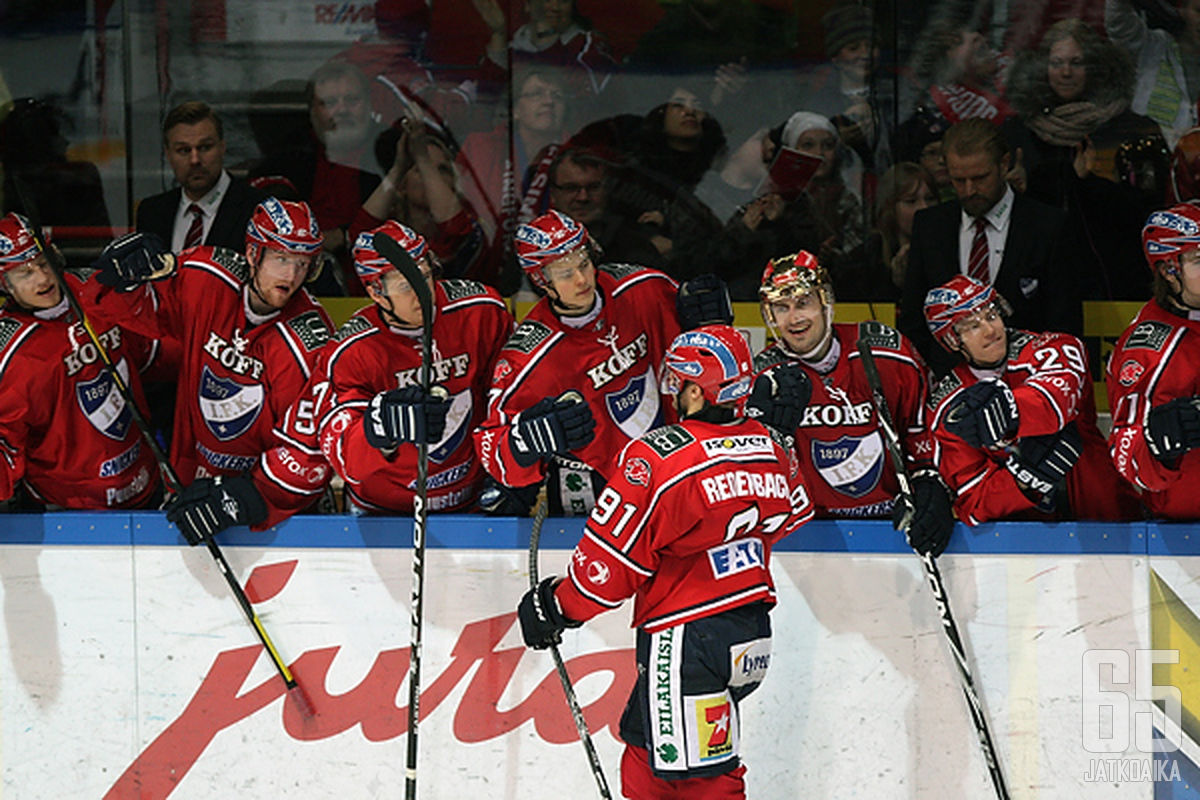 Redenbach on ollut IFK:n tehomies tähän mennessä. Jatkuuko tehoilu myös Lahdessa?