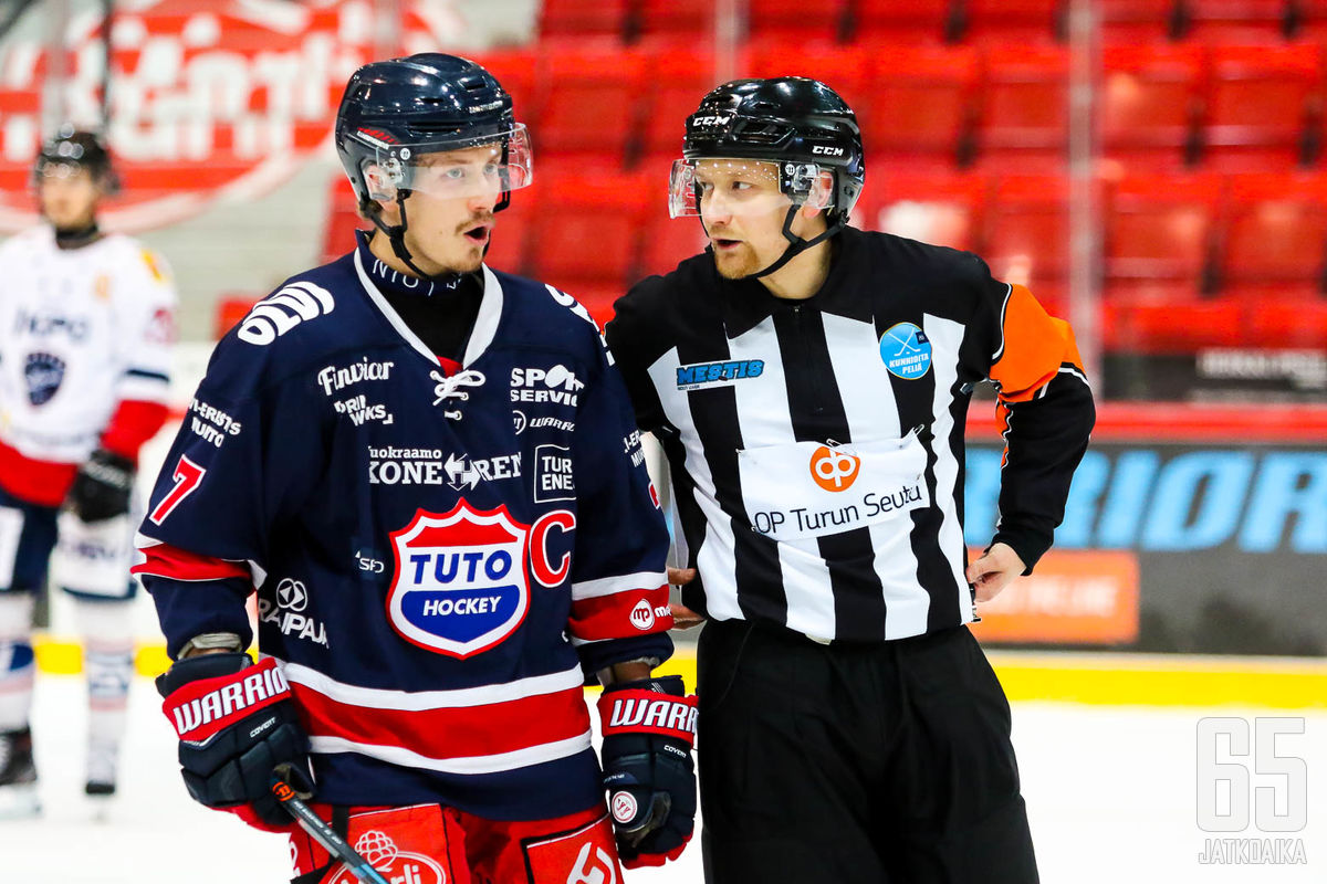 Jere Karlsson toimi taannoin sekä TUTOn hopea- että pronssimiehistön kipparina. 