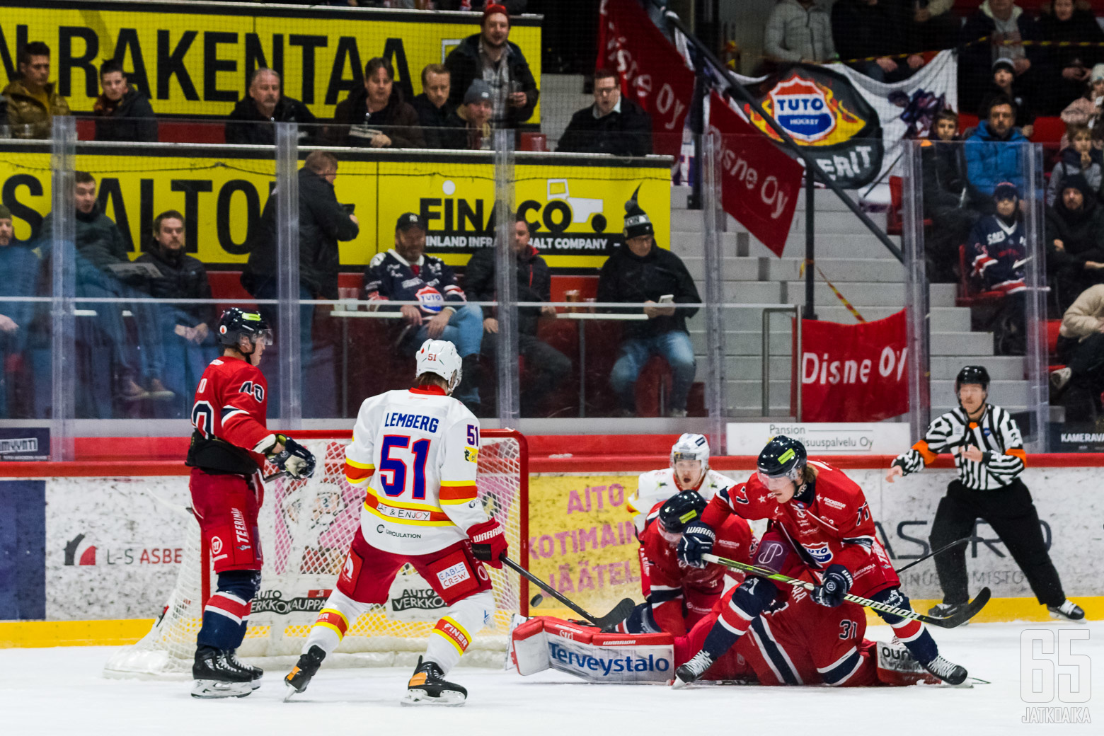 "Eih!" – Täysi Halli Huokaili äänekkäästi TUTOn Ja Jokerien Välisessä ...