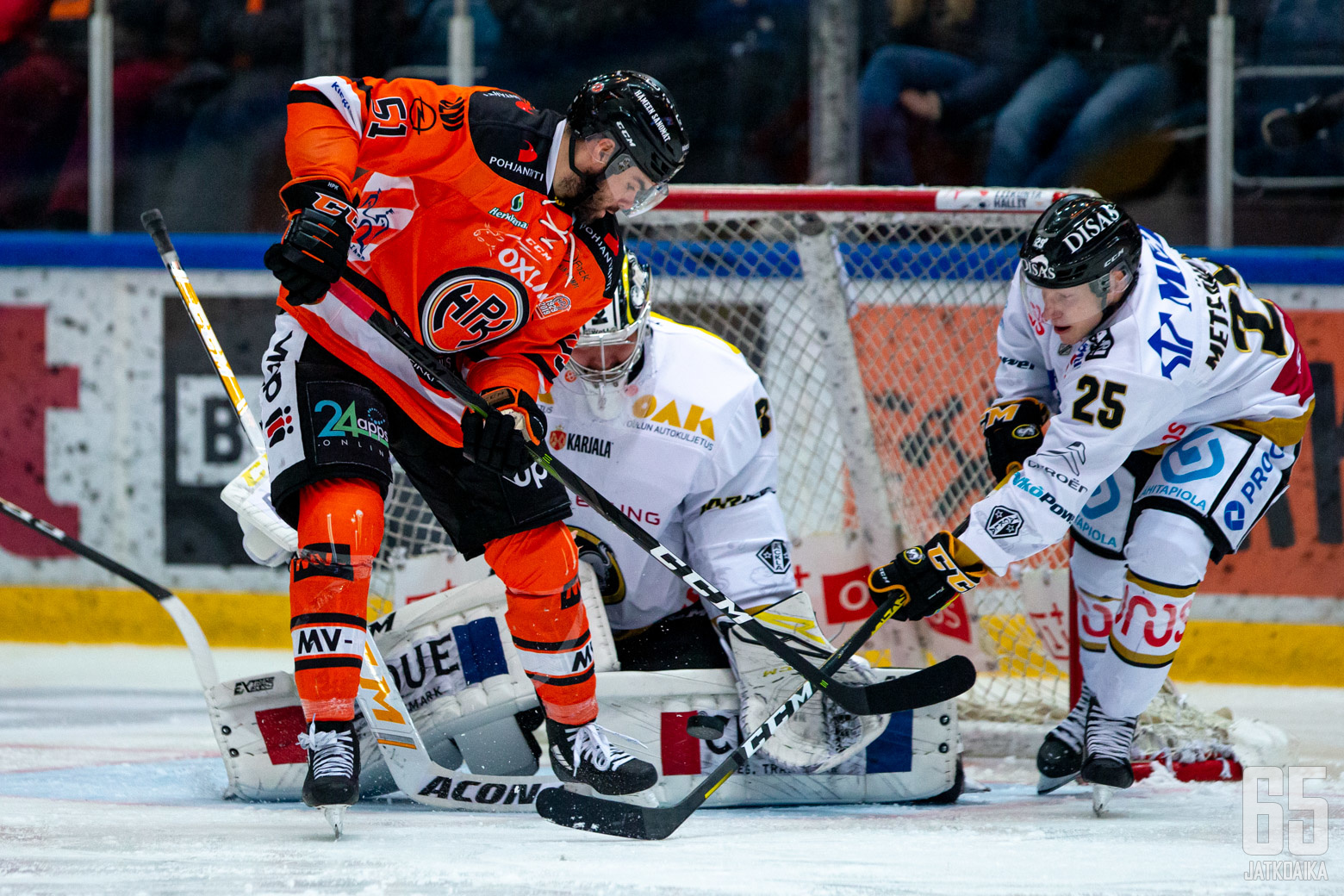 HPK - Kärpät, Liigan runkosarja 26.10.2019, Pohjantähti Areena, HämeenlinnaKuva: Jari Mäki-Kuutti