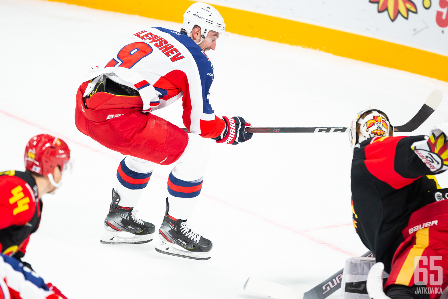 Anton Slepyšev, TsSKA ottelussa Jokerit - TsSKA, 14/10/2020, Hartwall Arena, Helsinki, Suomi. Photo: Joonas Kämäräinen