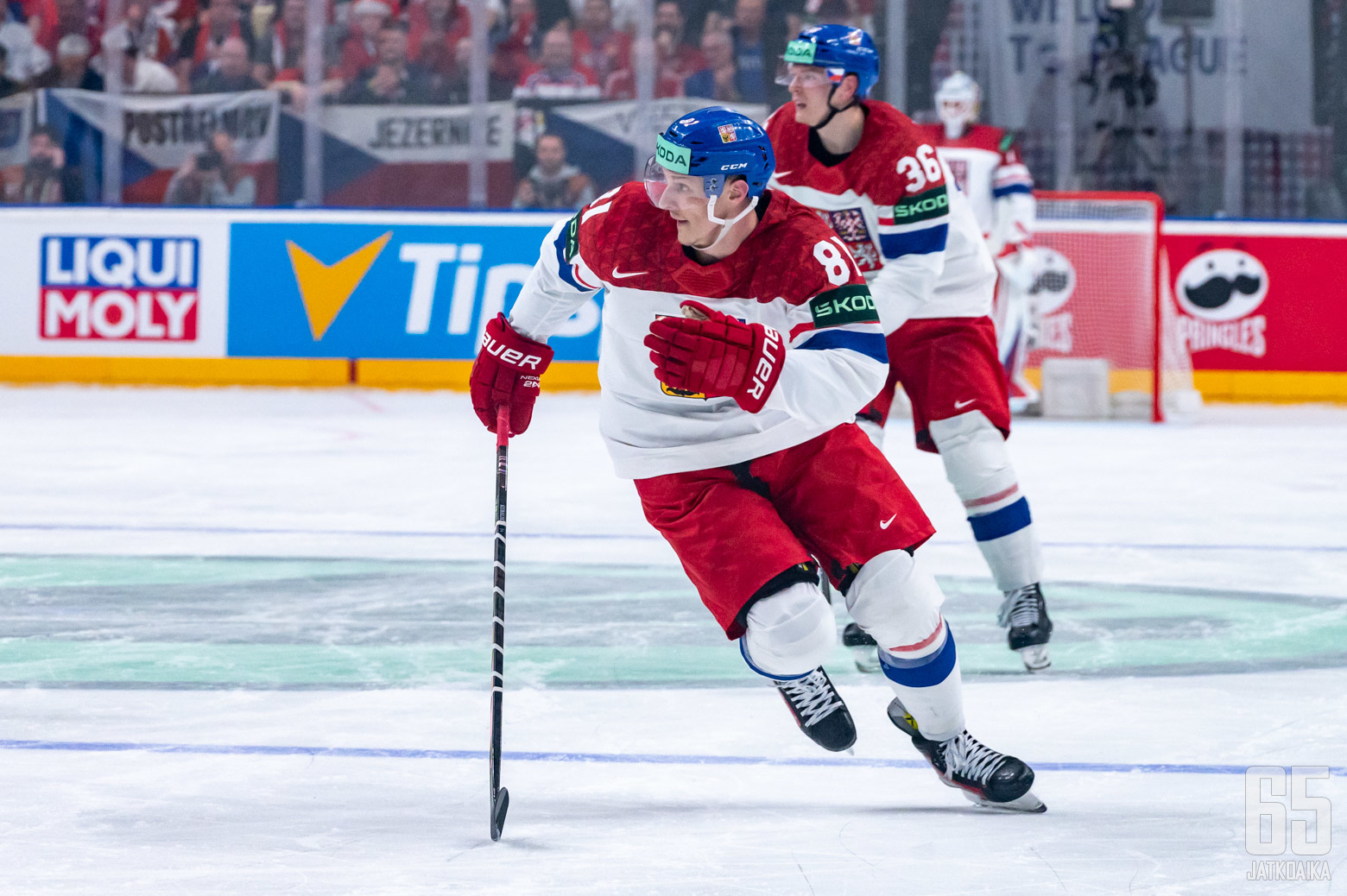 Tšekki-Suomi, MM-kisojen alkulohko 10.5.2024, O2 Arena