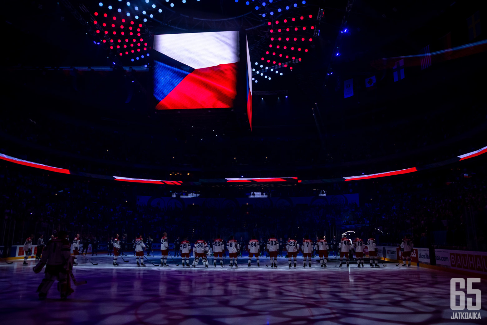 Tšekki-Suomi, MM-kisojen alkulohko 10.5.2024, O2 Arena